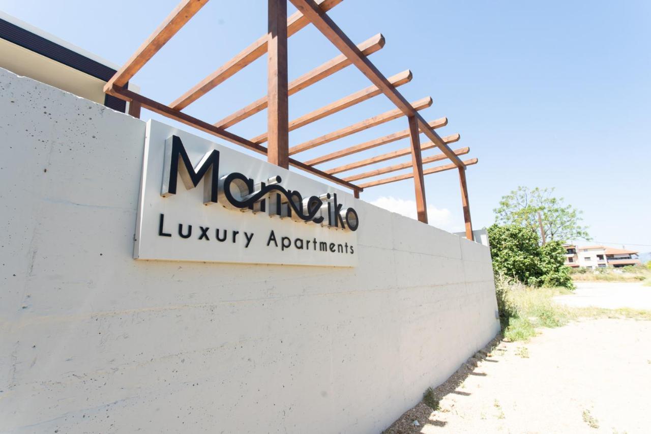 Marineiko Luxury Apartments Ierissos Bagian luar foto